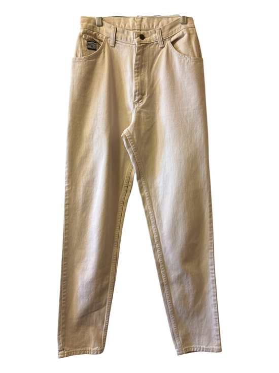 Wrangler Denim - Wrangler For Women High-Waist Cream Straight-Leg Jeans